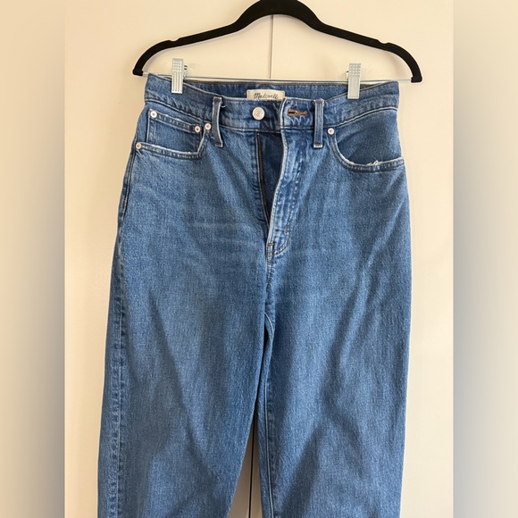 Madewell The Perfect Vintage High Rise Straight Jean - Picture 4 of 7